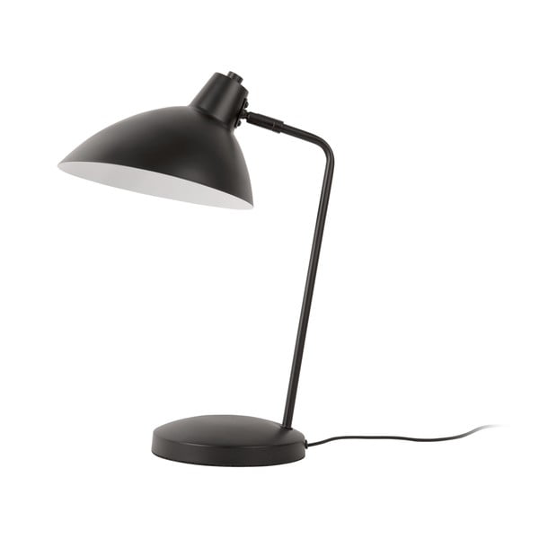 Lampada da tavolo nera con paralume in metallo (altezza 49 cm) Casque - Leitmotiv