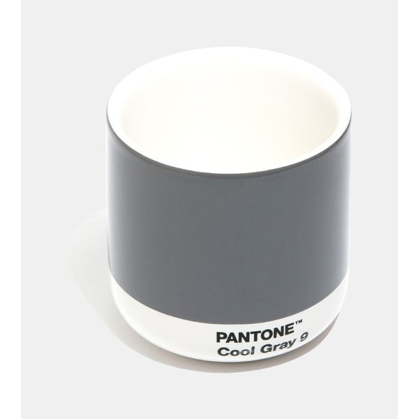 Tazza in ceramica grigio scuro 175 ml Cortado Coold Gray 9 - Pantone