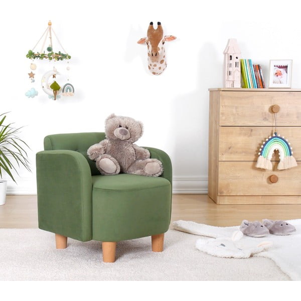 Sedia per bambini verde Volie - Artie-image-3