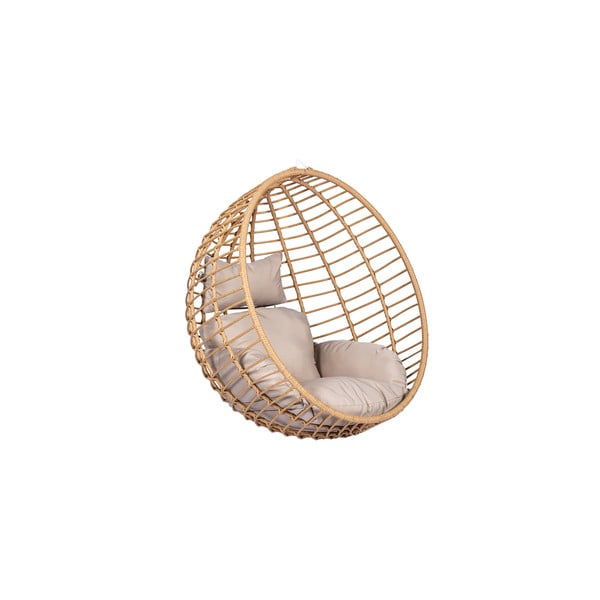 Poltrona sospesa in rattan artificiale Mila - Bonami Selection-image-2