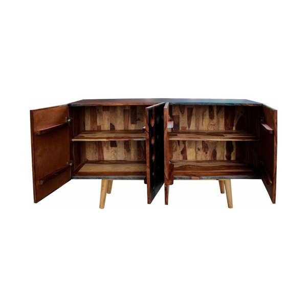 Cassettiera in legno di mango Daly - Støraa-image-3