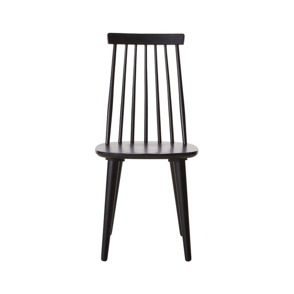 Set di sbagelli da bar neri in legno di cauciù massiccio 2 pz (altezza della seduta 45 cm) Jolina – Ellos Home-image-4