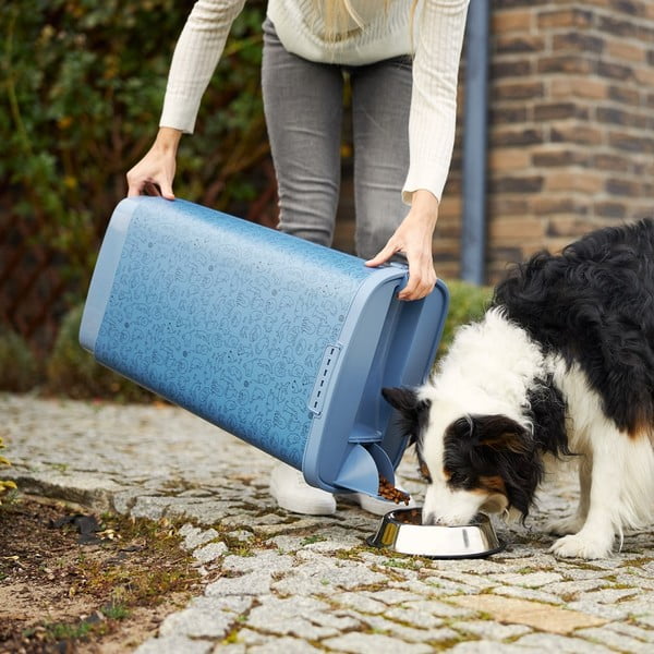 Cassetta blu per pellet 50 l Cody - Rotho-image-4