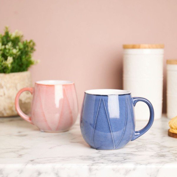 Tazza in gres rosa - Sabichi-image-1