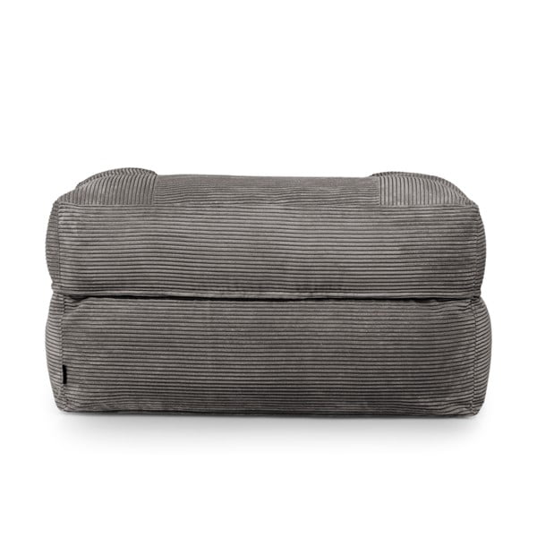 Puof a sacco color mattone con rivestimento in velluto a coste MooG – SLOWDOWN-image-4