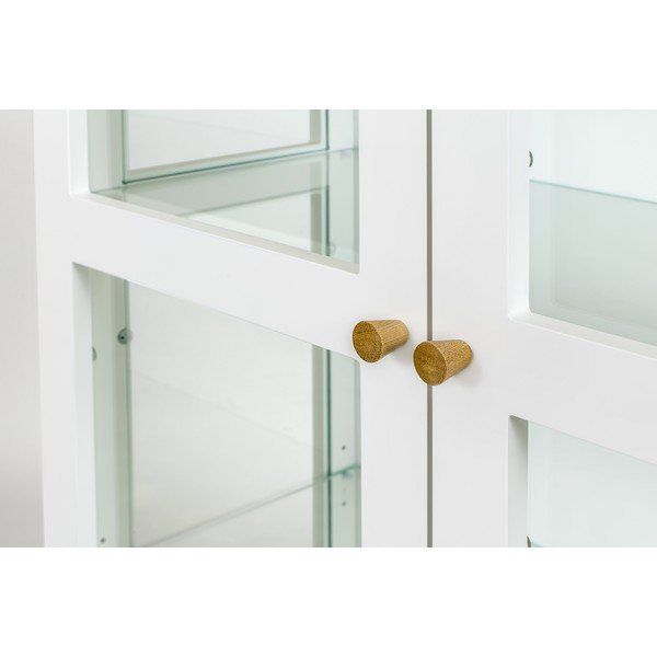 Libreria/vetrina bianca AbbeyWood - Woodman-image-1