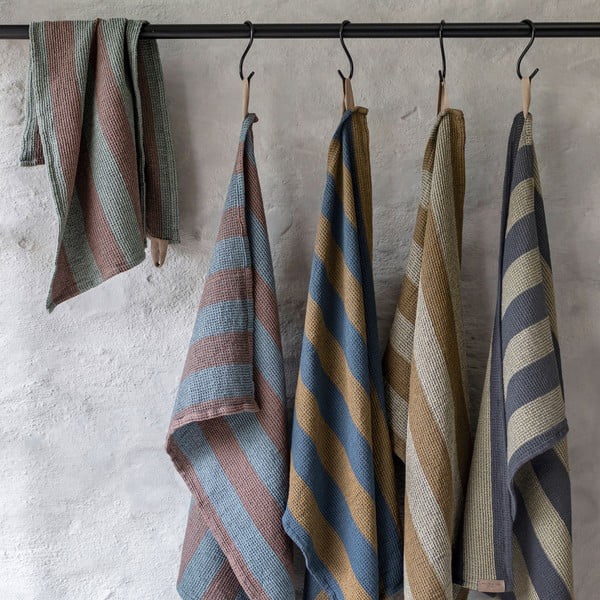 Asciugamano in cotone biologico 50x70 cm Elvira - Mette Ditmer Denmark-image-1