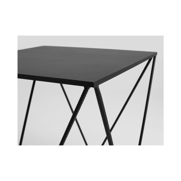 Tavolino nero Custom Form Daryl, lunghezza 60 cm - CustomForm-image-4
