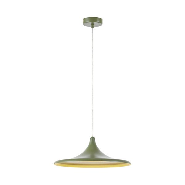 Lampadario LED verde in metallo con intensità regolabile ø37x13 cm Beam – Markslöjd