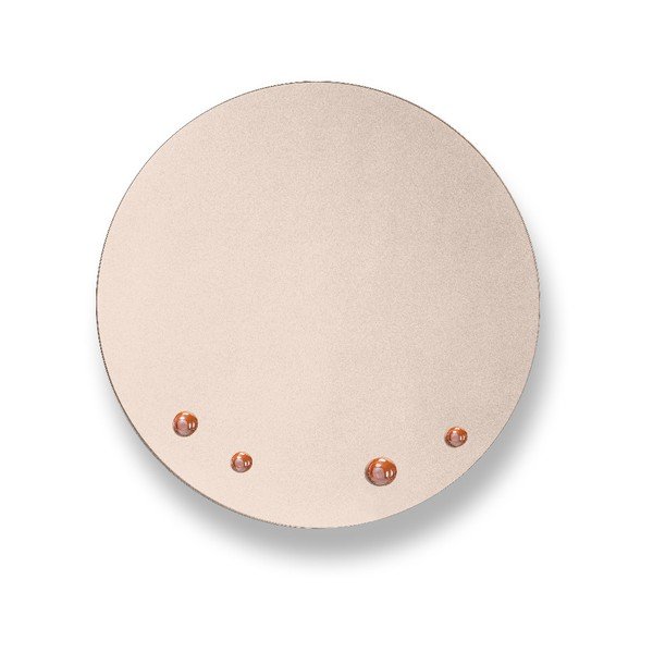 Specchio color bronzo, ø 55 cm Dew - EMKO