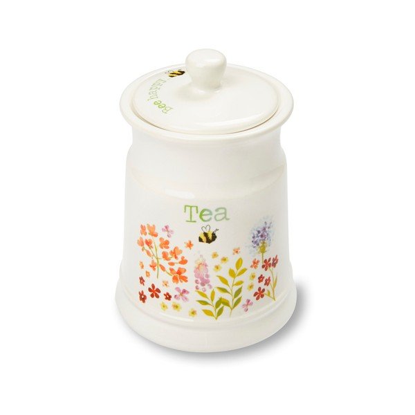 Scatola da tè in ceramica Fiori - Cooksmart ®