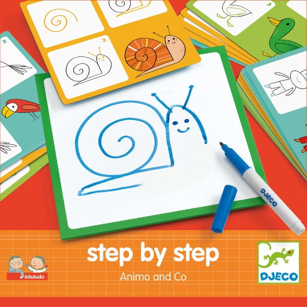 Set creativo Step By Step Animals - Djeco-image-1
