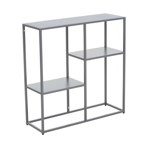Scaffale grigio in acciaio 80x81x26 cm Acero – Premier Housewares