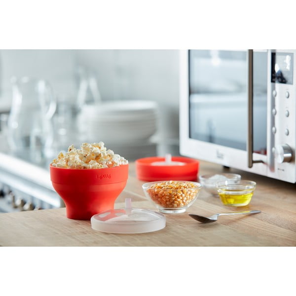 Set di contenitori per popcorn in microonde 2 pz – Lékué-image-3