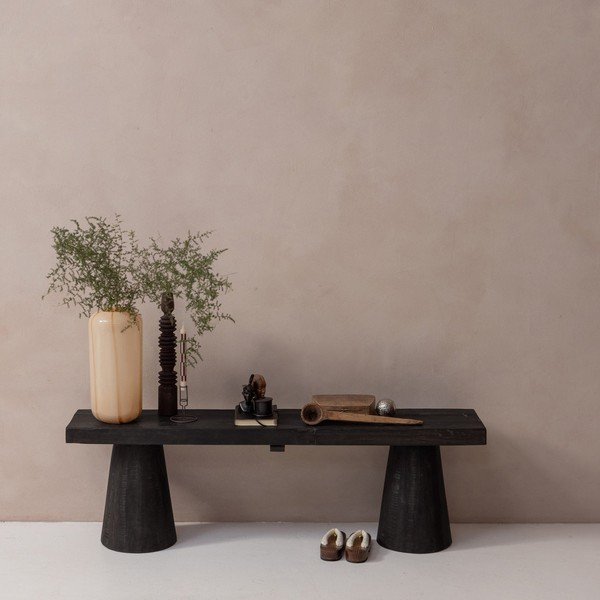 Panchina marrone scuro Clyde – WOOOD-image-3