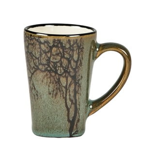 Set di 4 tazze da espresso in gres verde da 100 ml Hela - Villa Collection