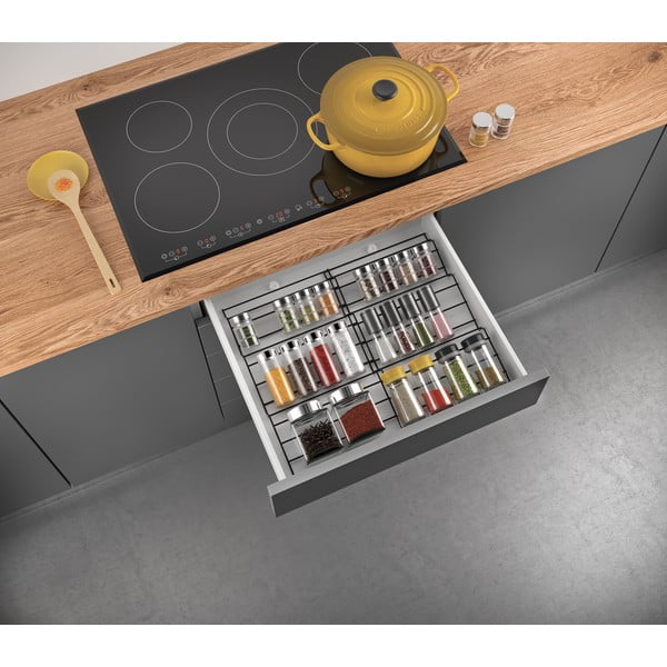 Organizzatore di rametti in acciaio inox Lava - Metaltex-image-4