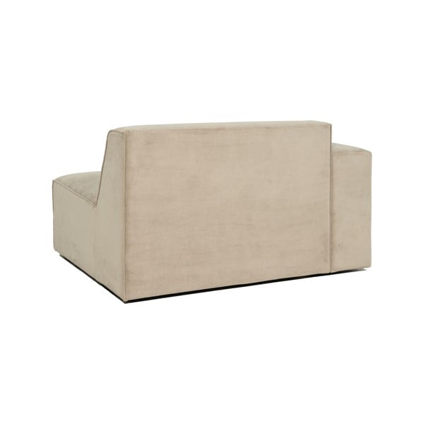 Modulo divano in velluto a coste beige (angolo sinistro) Sting - Scandic-image-3