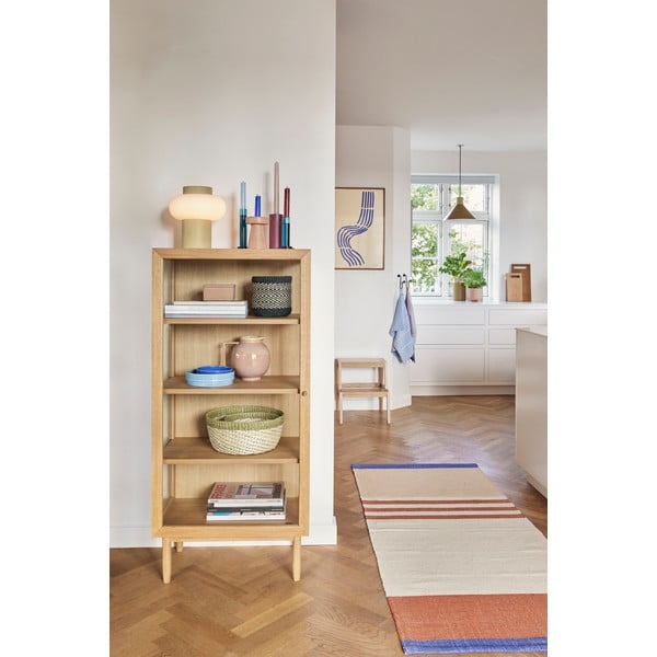 Vetrina in rovere 60x130 cm Kaiser - Hübsch-image-1