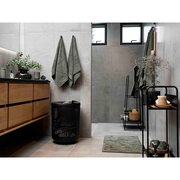 Tappetino per il bagno color kaki 50x80 cm Tiles – Zone-image-1