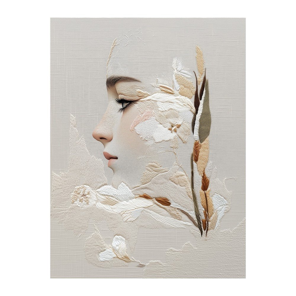 Dipinto 60x80 cm Stitched Bloom – Styler | Quadri