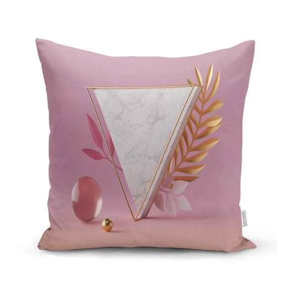 Federa Triangolo di marmo, 45 x 45 cm - Minimalist Cushion Covers