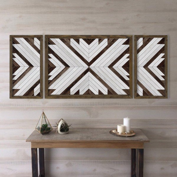 Dipinti in set di 3 pezzi 70x50 cm - Wallity-image-2