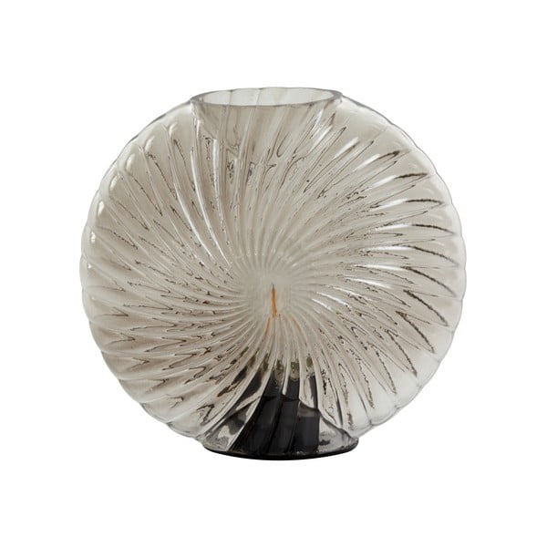 Lampada da tavolo grigio chiaro (altezza 20 cm) Milado - Light & Living