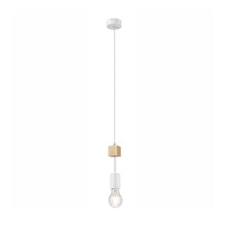 Lampadario bianco/di colore naturale ø 5 cm Orazio – LAMKUR