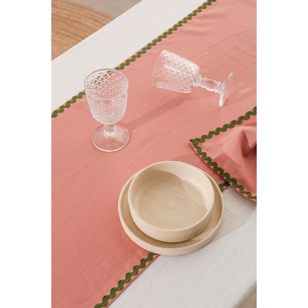 Runner da tavola in lino in set da 2 41x130 cm Wavy - Really Nice Things-image-1