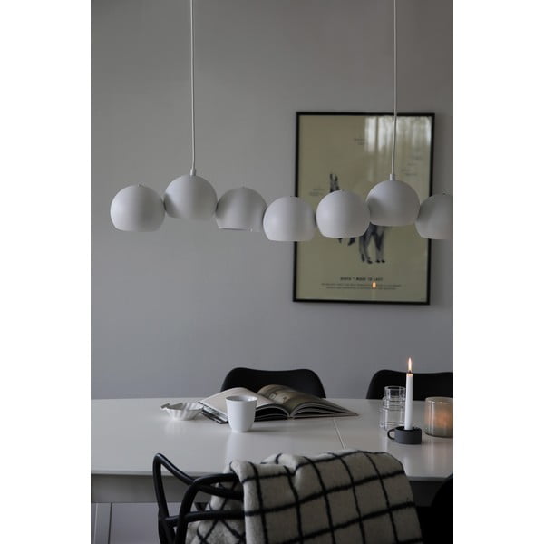 Lampadario bianco con paralume in metallo Cupolo – Markslöjd-image-3