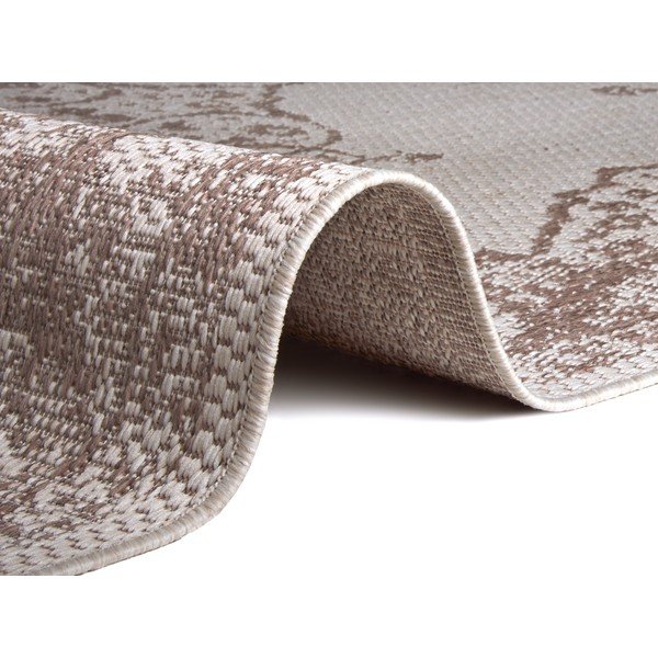 Tappeto per esterni marrone e beige Oslo, 160 x 230 cm - Ragami-image-1