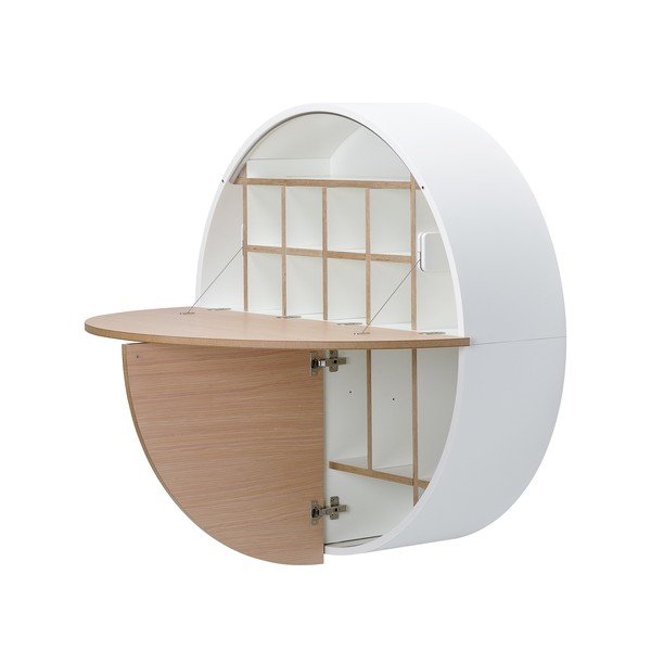 Armadio pieghevole sospeso bianco Pill - EMKO-image-4