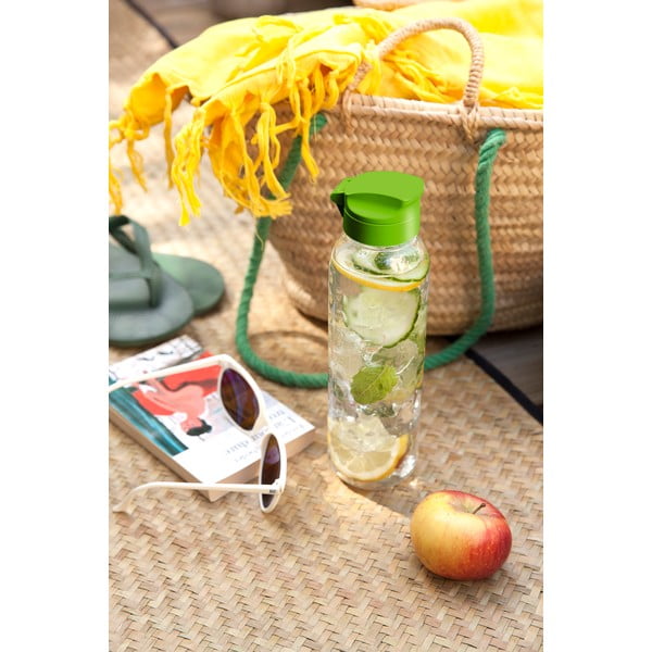 Bottiglia con tappo verde , 750 ml Dots - Curver-image-2