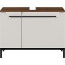 Mobile sotto lavabo grigio e beige in noce 80x59 cm Yonkers - Germania