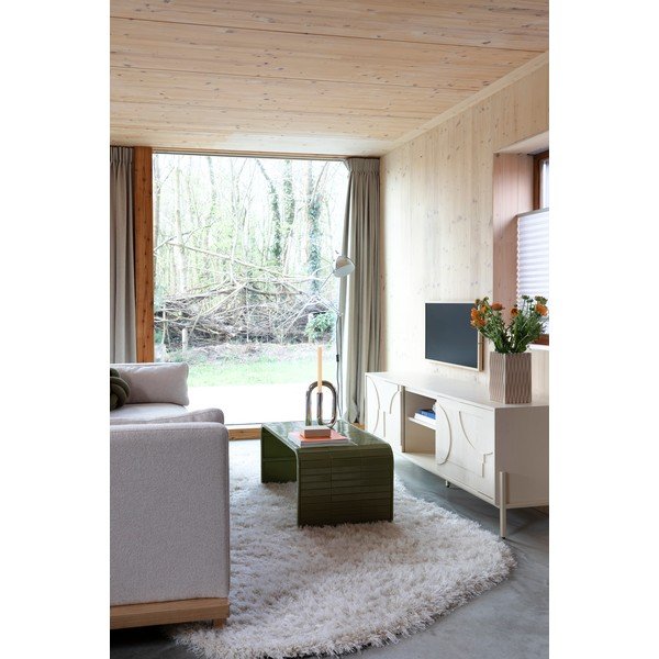 Tavolino da salotto verde in ceramica 47x80 cm Tiles – Zuiver-image-1