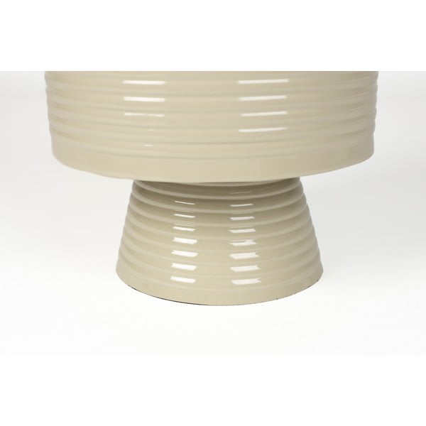 Tavolino rotondo in metallo ø 35 cm Sven – White Label-image-4