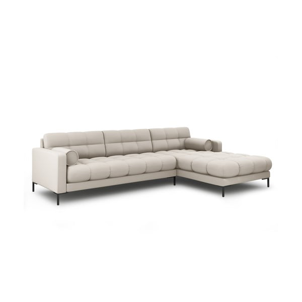 Divano angolare beige (angolo destro) Bali - Cosmopolitan Design-image-3