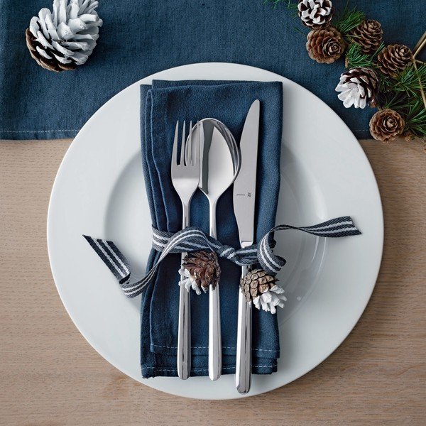 Set di 30 posate in acciaio inox Flame - WMF-image-1