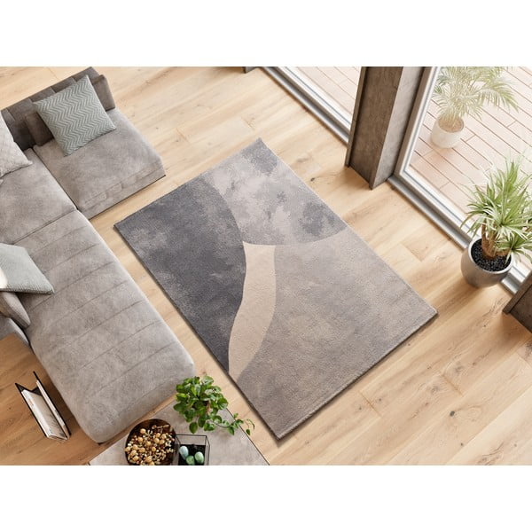 Tappeto grigio 80x150 cm Monic - Universal-image-2