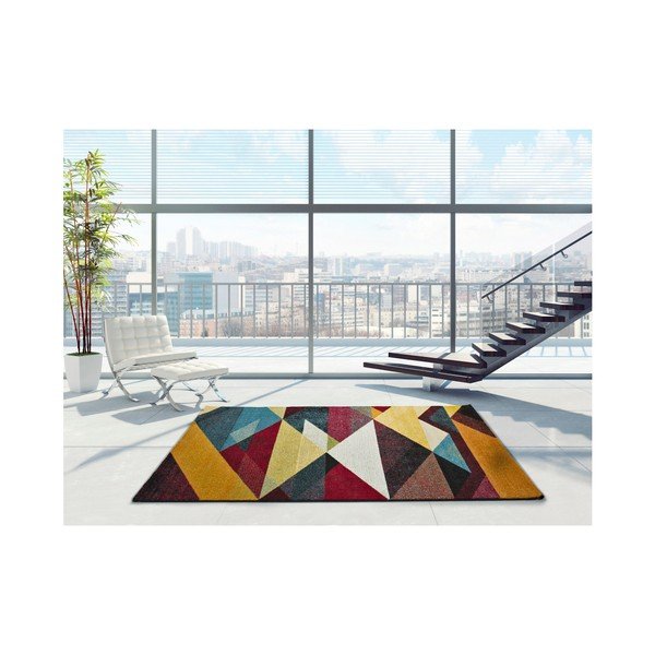 Tappeto adatto all'esterno Lenny Multi Lento, 80 x 150 cm - Universal-image-1
