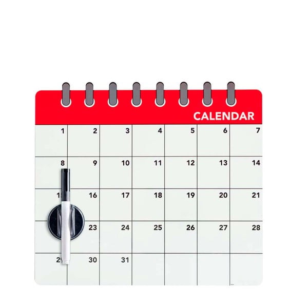 Lavagna magnetica sul frigorifero Calendar - Balvi
