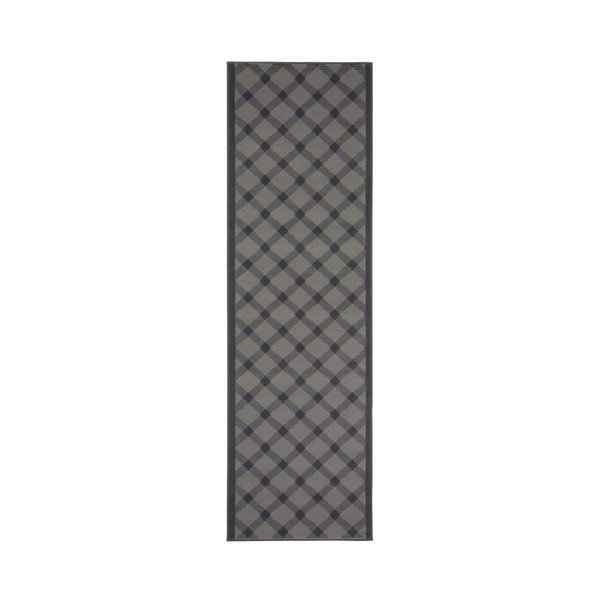 Šedý běhoun Hanse Home Basic, 80 x 400 cm