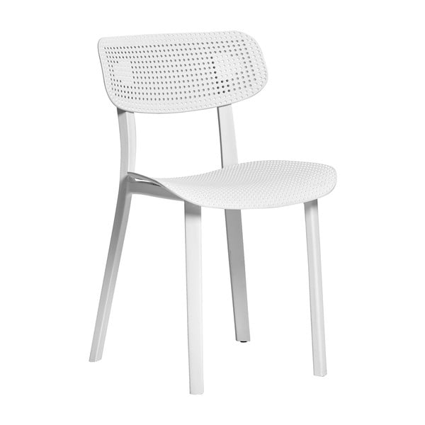 Set di 4 sedie da pranzo bianche Eleni - Marckeric-image-1
