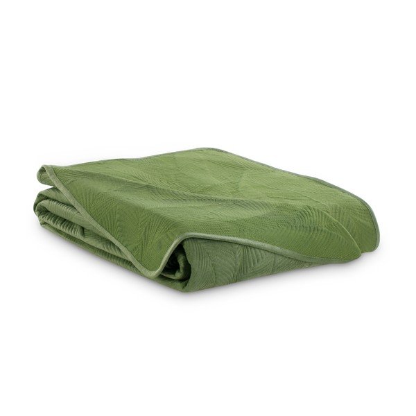 Copriletto verde per letto matrimoniale 240x260 cm Palsha - AmeliaHome-image-2