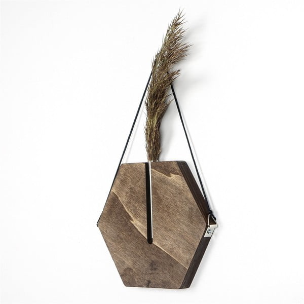 Vaso da parete in legno - Kate Louise-image-2