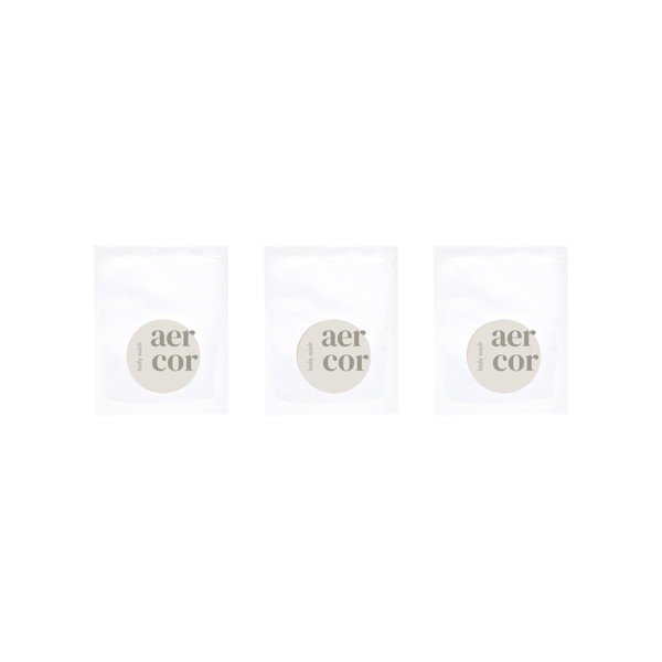 Set di 3 ricariche sciolte di ricambio con gel doccia cor aercor - aer