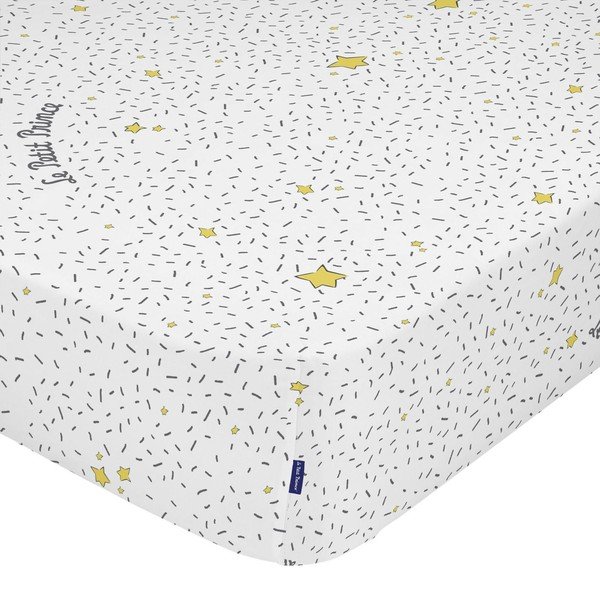 Lenzuolo singolo in cotone elasticizzato per bambini 90x200 cm Aventureux - Mr. Fox