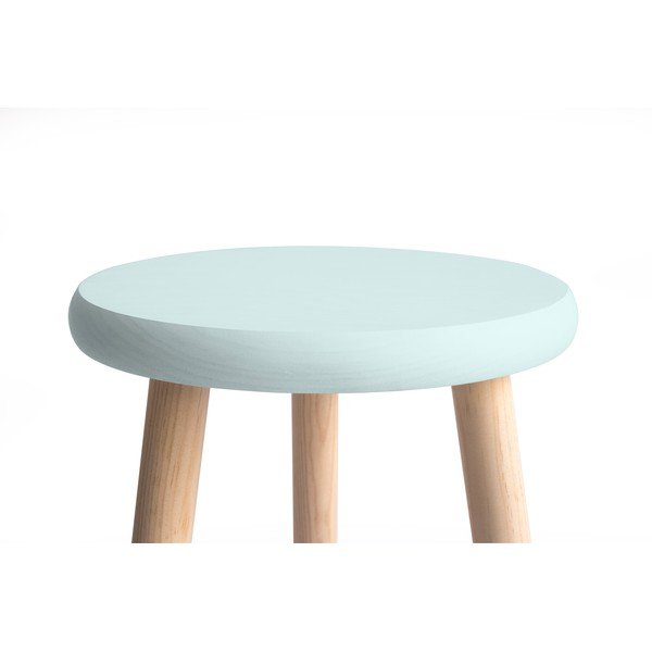 Sgabello in legno blu Calcetines - Little Nice Things-image-2