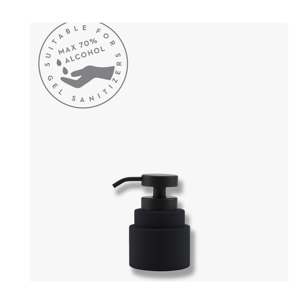 Dispenser di sapone in ceramica nera 200 ml Shades - Mette Ditmer Denmark